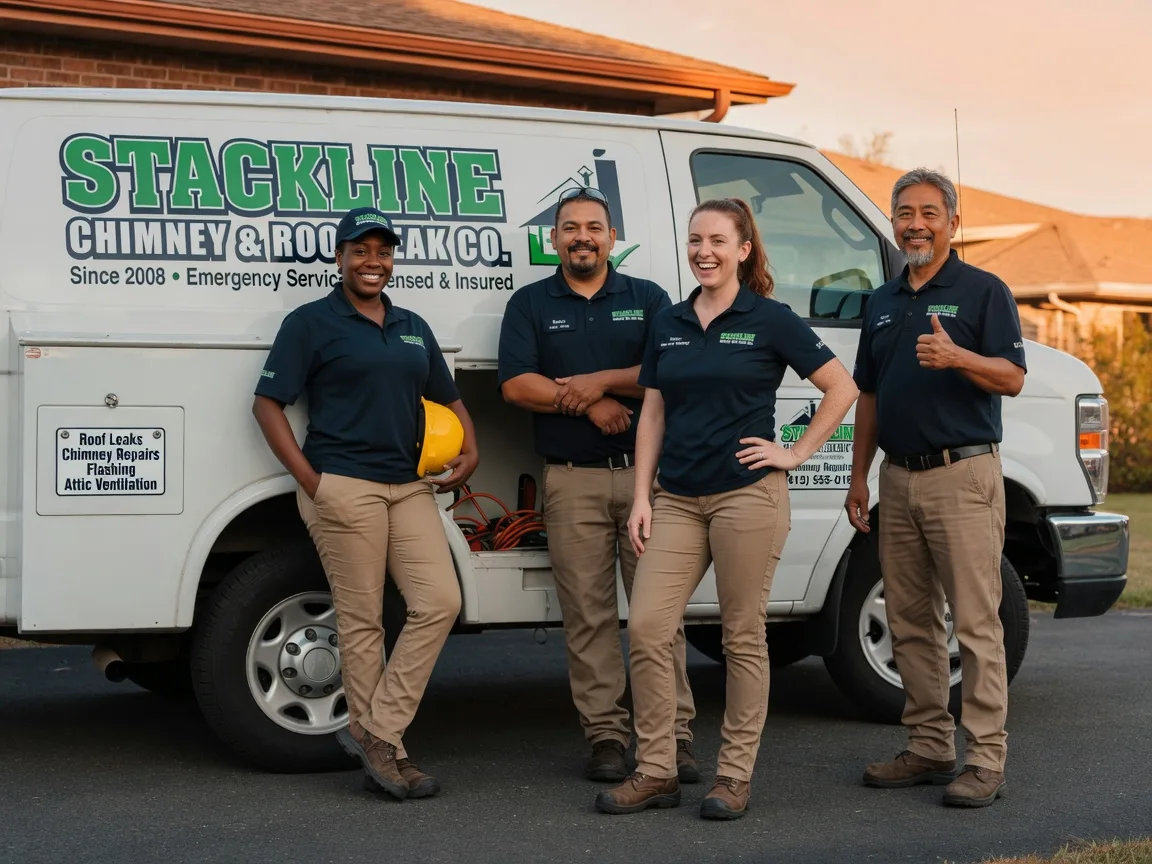 Chimney flashing repair company in La Place, LA